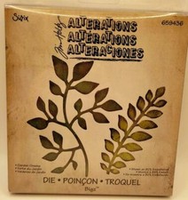 Sizzix Bigz Stanze - Garden Greens by Tim Holtz - 659436