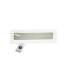 Sollux Keramik-Wandleuchte Madrid bemalbar Off-White  32x9cm Up- & Downlight