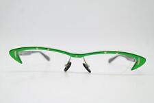 Vintage Brille PROKSCH´S A31 Grün Silber Schwarz Halbrand Brillengestell