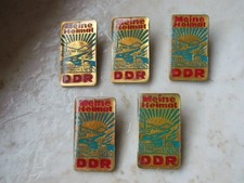 5x FDJ - Meine Heimat DDR - Orden Abzeichen DDR