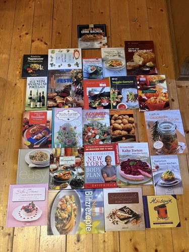 Kochbücher essen wein - 25,