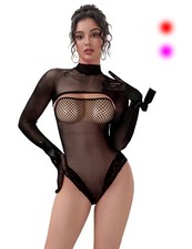 Sexy Damen Netz Body –
