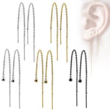 Damen Edelstahl Ohrringe