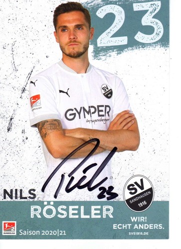 Nils röseler handsignierte - röseler,