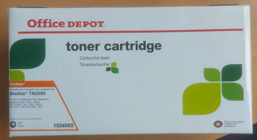 Brother 2000 schwarz toner - schwarz,