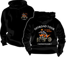 Quadshirt Quad ATV Motive Touren Kapuzenpullover Kapuzen Pullover Logo Design 21
