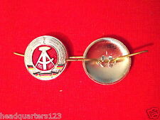 DDR Mützenabzeichen Kokarde für NVA MdI Wintermütze Soldat (Alu)(1984-90)(#6)