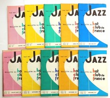 Jazz Bulletin du Hot Club de France.  Jahrgang 1971 komplett