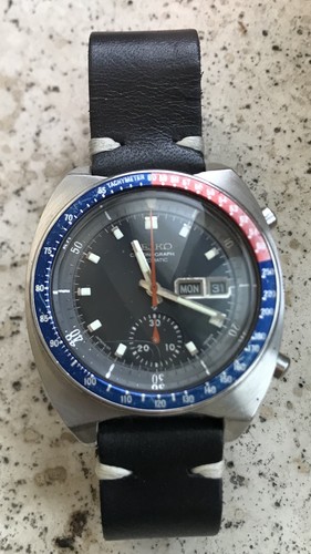 Seiko pogue pepsi 6139 6002 - pogue, 6139-6002