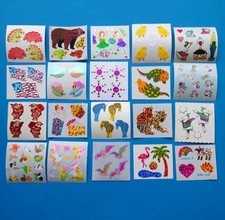 Stickerset 20x Stickeralbum Sticker Vintage 90er Jahre Mix Stickersammlung 