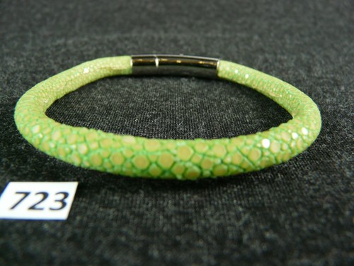 723 rochenleder armband mit - 723),