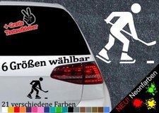 Eishockey Piktogramm Aufkleber