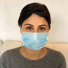 Atemschutz Maske Mundschutz Tröpfcheninfektion Gesichtsmaske MNS 3lagig VABIONO 