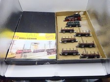 Rokal Spur TT: Zugpackung mit Dampflok 80038 + 7 Wagen +Extrarungen