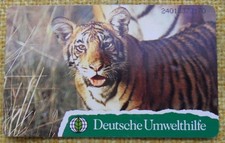 Telefonkarte Deutschl. O 88 von 02.94 Deutsche Umwelthilfe/Tiger gebraucht