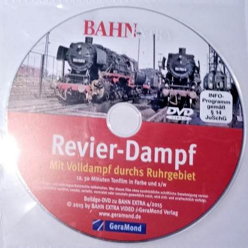 Bahn extra dvd revier dampf - bahn, revier-dampf