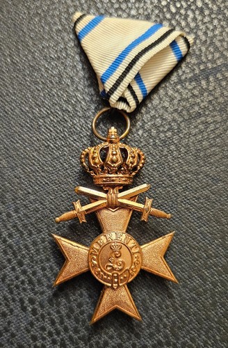Medal bavarian military cross - military,