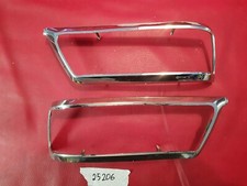 Chrom Chromrahmen Rücklicht Schlusslicht Mercedes Pagode W 113 R+L