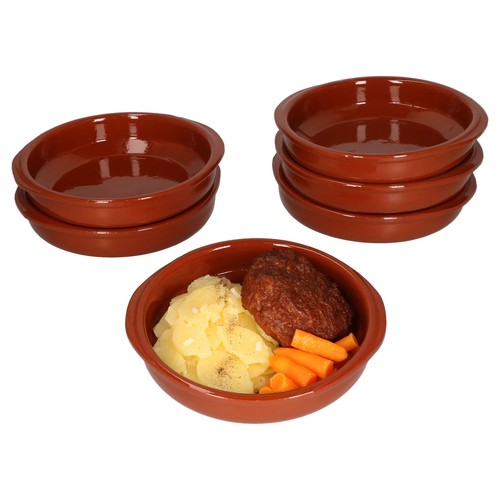 6er set cazuela mit - set,