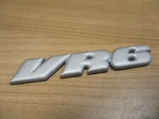VR6 Emblem Logo VW Golf 3 Passat 35i CHROM Schriftzug 1H6853675A silber