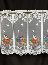 Scheibengardine, Frühling