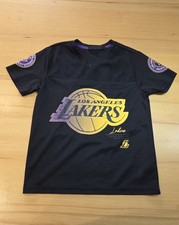 Basketball Trikot, Los Angeles Lakers, NBA, Gr. 134, schwarz