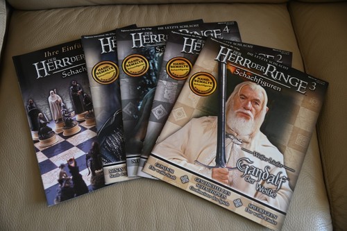 Herr der ringe schachfiguren - ringe,