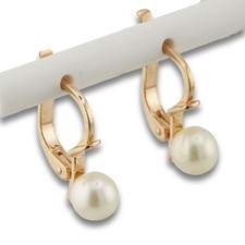 Zuchtperlen Gold Ohrringe 585