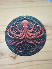 Octopus Kraken - Metallschild - Deko -