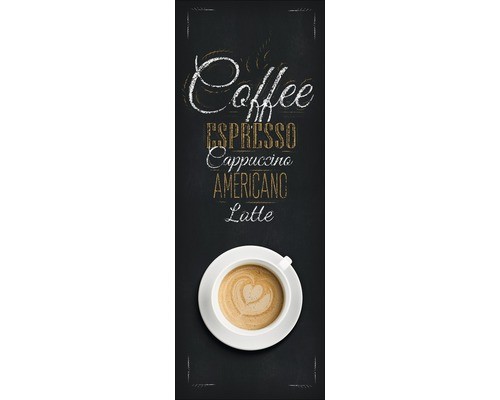 Glasbild coffee americano - coffee,