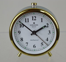 ALTER WECKER - JUNGHANS TRIVOX MECHANICAL - TOLLE FARBE UND TOP ZUSTAND