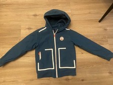 Jacadi Jungen Jacke Gr. 10 jahreTürkis FarbeWetterfest Super Zustand