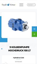 9 Kolbenpumpe Hochdruck 105 Lt