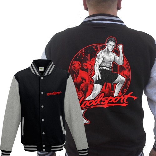 Bloodsport collegejacke grau - bloodsport,