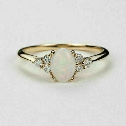 Opal runder brillant - 2,02,