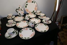 Villeroy & Boch Wildrose Kaffeeservice 6 Pers.  + Kuchenplatte Wild Rose V&B