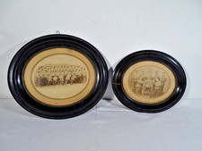 ZWEI SCHELLACK RAHMEN - HUSAREN REGIMENT UM 1900