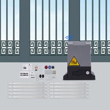Elektrisch Schiebetoröffner Antrieb Garagentor Schiebetoröffner Schiebetor 550W