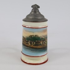 Alter Porzellan Bierkrug