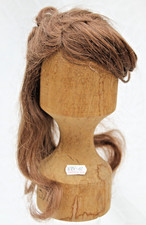 KRE-12 Langhaar  KU 32-34 Hochw. Echthaar  m. langem Pony untergeknüpft