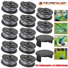 12 Stück F016800569 Fadenspule Für Bosch Akku-Rasentrimmer Easygrasscut 23/26