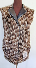 Neu fell weste blouson echt - weste,