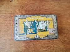 Senoussi Reemtsma Vintage 50er Dose Zigarettendose 25 Cigaretten 7 x 11,5 cm