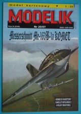 Modelik 20/2007 - Deutscher Jagdflugzeug Messerschmitt Me-163 B-1a Komet
