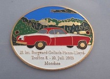 Oldtimer-Plakette 23. Borgward Goliath Hansa Lloyd Treffen Mondsee 2005 