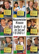 18 DVDs  * HAUSMEISTER KRAUSE - STAFFEL 1 - 8 IM SET ~ Tom Gerhardt # NEU OVP +