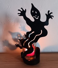 PartyLite Votivkerzenhalter" GEISTERTANZ "Metall Black+Glashalter NEU OVP TOP***