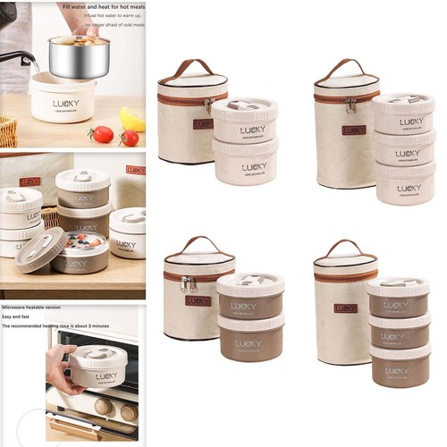 Isolierte bento box edelstahl - isolierte,