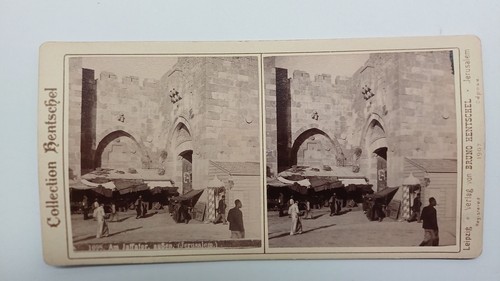 S345 stereofoto jerusalem am - jerusalem,