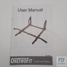 ONETWOFIT Klimmzugstange zur Wandmontage mit einem stabileren Design mit 6 Löche